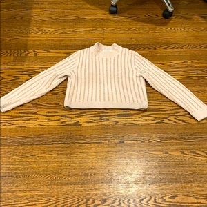 & Other Stories Cropped Mock Turtleneck in Small